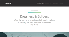 Desktop Screenshot of freelanddesign.com